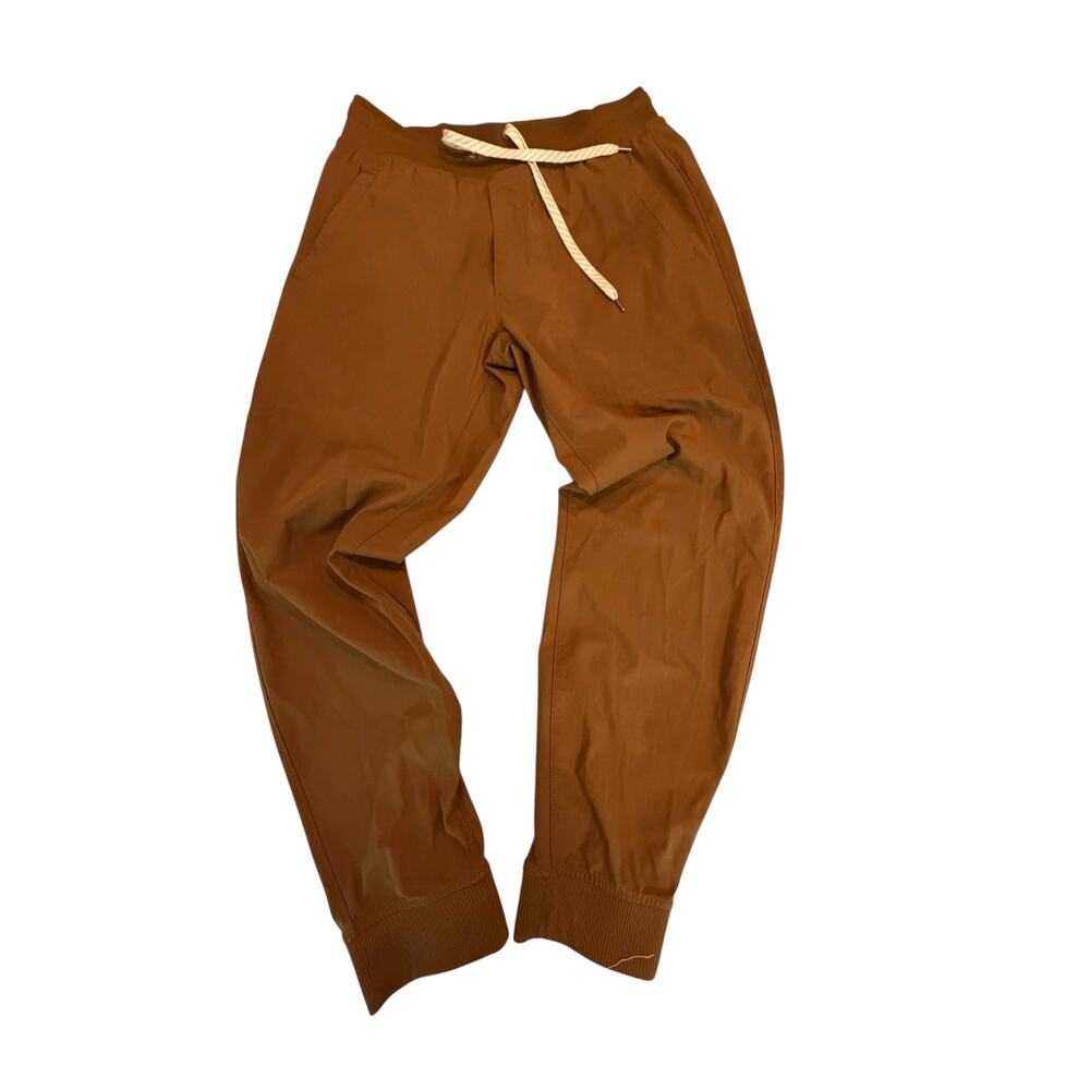 Vuori Womens Joggers/Pants Brown/Olive Size Medium